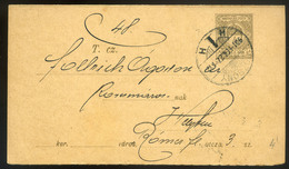 POZSONY 1901. 4f Díjjegyes Adóintés   /  1901 4f Stationery Tax Notification - Usati