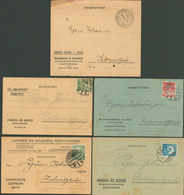 NAGYKANIZSA 5db Céges Levelezőlap - Covers & Documents