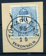 TÓTARADÁC 10Kr Szép Bélyegzés - Used Stamps