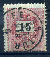 FELSŐTÚR / Horné Turovce 15kr Szép Bélyegzés - Used Stamps