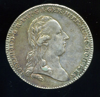 II. JÓZSEF KORONATALLÉR  1787 Ef - Austria