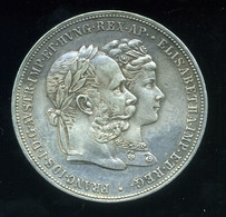 FERENC JÓZSEF Házassági 2 Gulden - Austria