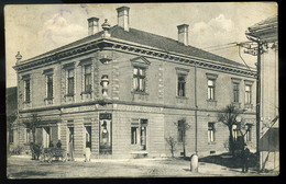 POPRÁD 1916. Központi Kávéház, Régi Képeslap  /  POPRÁD 1916 Central Café Vintage Pic. P.card - Ungheria