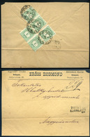 BUDAPEST 1878. Ajánlott Levél 5*3Kr (érdekes Festékfoltok) Nagyváradra Küldve - Used Stamps