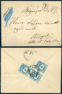 NAGYABONY 1884. Ajánlott-expressz Levél 3*10Kr-ral Budapestre Küldve. Szép Darab! - Used Stamps