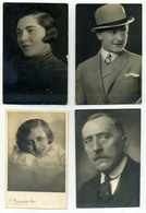 STRELISKY : Művészek, 6db Fotós Képeslap (fejtsd Meg!)  /  STRELISKY : Artists 6 Photo Vintage Pic. P.cards (solve It!) - Sonstige & Ohne Zuordnung