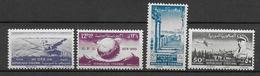 75 ANS UPU - SYRIE - 1949 - YVERT N° 32/33 + AERIENS 30/31  ** MNH - COTE = 41.5 EUR. - Syrien