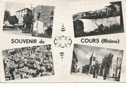 CP - France - (69) Rhône -  Cours-la-Ville - Souvenir De Cours - Cours-la-Ville