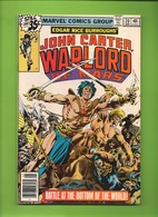 John Carter Warlord Of Mars # 20 - Marvel Comics - In English - January 1979 - TBE / Neuf - Marvel