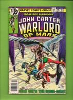 John Carter Warlord Of Mars # 19 - Marvel Comics - In English - December 1978 - TBE / Neuf - Marvel