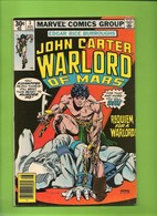 John Carter Warlord Of Mars # 3 - Marvel Comics - In English - August 1977 - TBE - Marvel