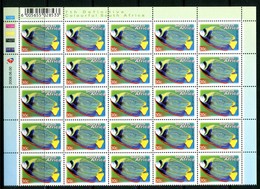 South Africa 2001-10 Flora & Fauna - Cartor Print - 30c Emperor Angelfish - Half Sheet MNH (SG 1271) - Unused Stamps