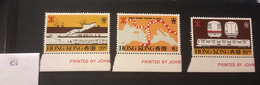 E1 Hong Kong Collection - Unused Stamps