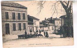 09 LEZAT  QUARTIER  DE  MIRANDE   TBE      AR486 - Lezat Sur Leze