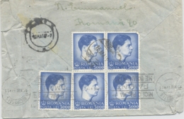 74259- KING MICHAEL, STAMPS ON COVER, 1947, ROMANIA - Briefe U. Dokumente