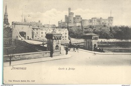 CPA  Inverness - Castle - Bridge -  Circulée 1908 - Inverness-shire