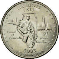 Monnaie, États-Unis, Quarter, 2003, U.S. Mint, Denver, TTB, Copper-Nickel Clad - 1999-2009: State Quarters