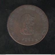 ½ Penny Cambridgeshire - Industry Has Its Sure Reward - 1795 - TTB - Noodgeld