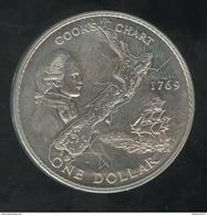 1 Dollar Nouvelle Zélande / New Zealand - CC 200ème Anniversaire Du Voyage Du Capitaine Cook 1979 - Nueva Zelanda