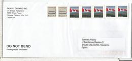 CANADA CC SELLOS BANDERAS FLAG - Covers & Documents