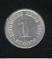 1 Pfennig Allemagne / Germany 1917 F Alu - TTB+ - 1 Pfennig
