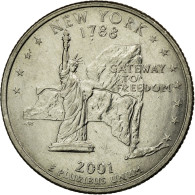 Monnaie, États-Unis, Quarter, 2001, U.S. Mint, Denver, TTB, Copper-Nickel Clad - 1999-2009: State Quarters