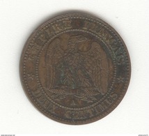 2 Centimes France 1862 A - Napoléon III Tête Laurée - TTB+ - 2 Centimes