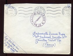 Maroc - Enveloppe En FM De Fes Pour Toulon En 1956 - N240 - Cartas & Documentos