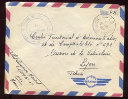 Maroc - Enveloppe En FM De Fes Pour Lyon - N243 - Marokko (1956-...)