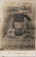 FOIRE DE PARIS 1917  CARTE PHOTO - Ferias