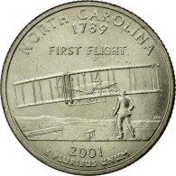 Monnaie, États-Unis, Quarter, 2001, U.S. Mint, Denver, TTB, Copper-Nickel Clad - 1999-2009: State Quarters