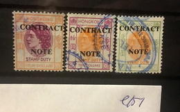 E151 Hong Kong Collection - Stempelmarke Als Postmarke Verwendet