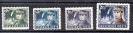 Serie De Eslovaquia N ºYvert 32/35 * - Unused Stamps