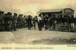 88...VOSGES...GERARDMER...SOLDATS FRANCAIS ET ALLEMANDS AU SOMMET DU HONECK - Gerardmer