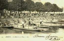 80...SOMME...AMIENS...LE MARCHE SUR L EAU - Amiens