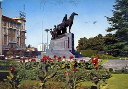 Busto Arsizio - Monumento A Enrico Dell'acqua - Il Principe Mercante - Formato Grande Viaggiata – E 9 - Busto Arsizio