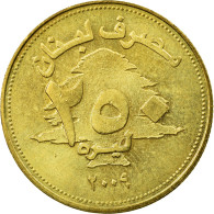 Monnaie, Lebanon, 250 Livres, 2009, TTB, Aluminum-Bronze, KM:36 - Liban