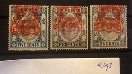 E193 Hong Kong Collection - Sellos Fiscal-postal