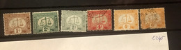 E245 Hong Kong Collection - Postage Due