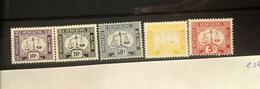 E246 Hong Kong Collection - Portomarken