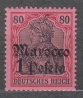 Germany Offices In Morocco Marocco 1905 Mi#29 Mint Never Hinged (no Watermark) - Maroc (bureaux)