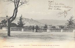 Valence - Terrasse Championnet Et Ruines De Crussol - Collection P. Pérouze - Carte Dos Simple N° 146 - Valence