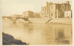 Romans - Les Quais Et Cathédrale St Saint-Barnard - Photos D'Art Lucarelli, Nice - Carte-Photo Non Circulée - Romans Sur Isere