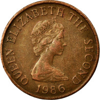 Monnaie, Jersey, Elizabeth II, Penny, 1986, TTB, Bronze, KM:54 - Jersey