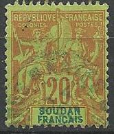 SOUDAN TYPE GROUPE N° 9 OBL Froissure - Used Stamps