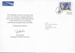 IRLANDA - INTERO SPECIALE DAL PHILATELIC SERVICES - NATALE 1999 - FORMATO GRANDE 21X15 - Ganzsachen