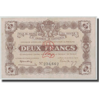 France, Le Havre, 2 Francs, 1920, TTB, Pirot:68-30 - Chambre De Commerce