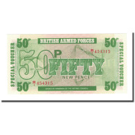 Billet, Grande-Bretagne, 50 New Pence, Undated (1972), KM:M49, NEUF - Forze Armate Britanniche & Docuementi Speciali