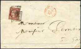 Let EMISSION DE 1849 - 6A    1f. Rouge-brun Obl. GRILLE S. LAC Un Peu Réduite à Droite, Càd Rouge BUREAU CENTRAL 18/5/49 - 1849-1850 Cérès