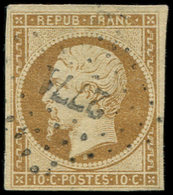 PRESIDENCE - 9    10c. Bistre-jaune, Obl. PC 2771, TB. Br - 1852 Louis-Napoleon